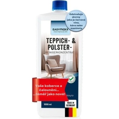 EasyMaxx Cleanmaxx 01068 Šampon na koberce pro strojové čištění 1000 ml – Zbozi.Blesk.cz