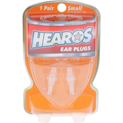 HEAROS High Fidelity Ear Plugs for Long Term Use Small NRR 12db 1 Pair