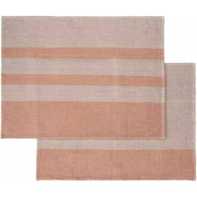 Blomus GANO 50 x 70 cm 2 ks šedobéžová/vínová