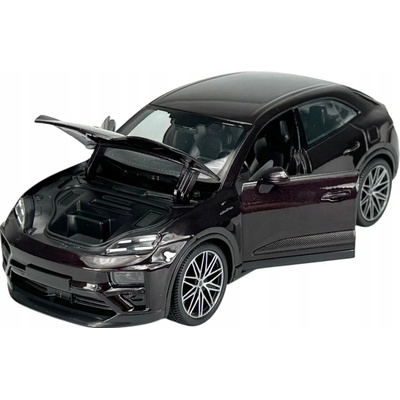 Bburago Porsche Macan Electric čierna 1:24