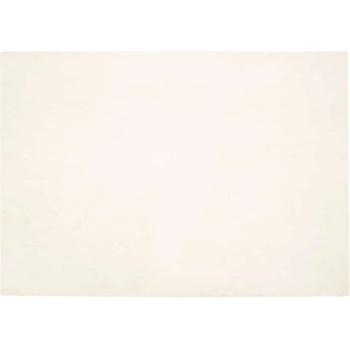 vidaXL Килим с изкуствена заешка козина Бяло 140 x 200 cm Полиестер (42021615)