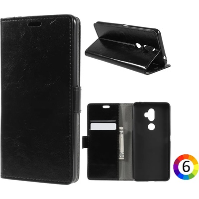 Alcatel 3v Magnetic Wallet Кожен Калъф и Протектор