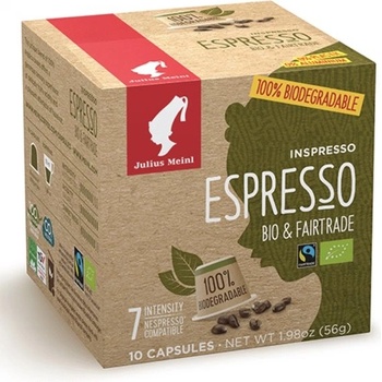 Julius Meinl Nespresso kompostovateľné kapsuly Espresso Delizioso 10 x 5,6 g