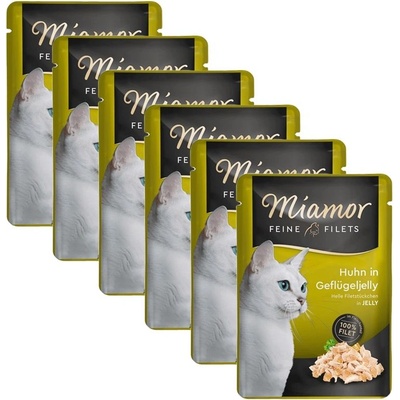 Miamor Feine Filets in Jelly пиле в пилешко желе 6 x 100 г