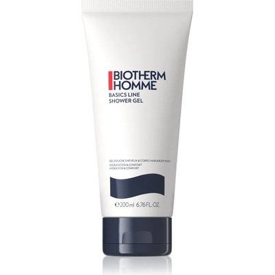 Biotherm Homme Basics Line енергизиращ душ-гел за тяло и коса 200ml