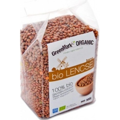 GreenMark Organic Šošovica hnedá Bio 0,5 kg
