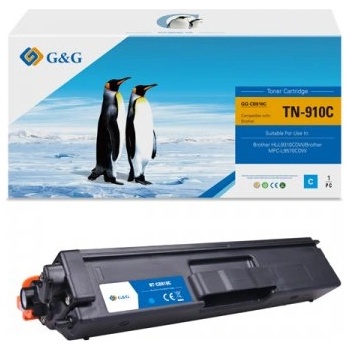 Compatible КАСЕТА ЗА BROTHER HL L9310CDW/MFC L9570CDW - Cyan - TN910C (TN-910C) - PN NT-CB910C - G&G (NT-CB910C)