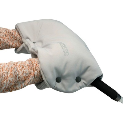 ESITO Rukávnik Magna softshell s reflexom Šedá/strieborná