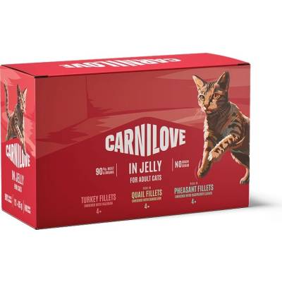 Carnilove Cat Jelly Multipack 12 x 85 g