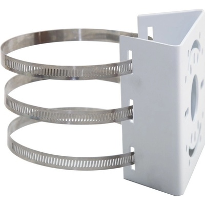 Uniarch by Uniview TR-UP06-IN Držák, na sloup, pro kamery řady IPC-D11x, IPC-D12x, IPC-T213, IPC-T11x, IPC-T12x, IPC-T31x, IPC-D31x, bílý TR-UP06-IN