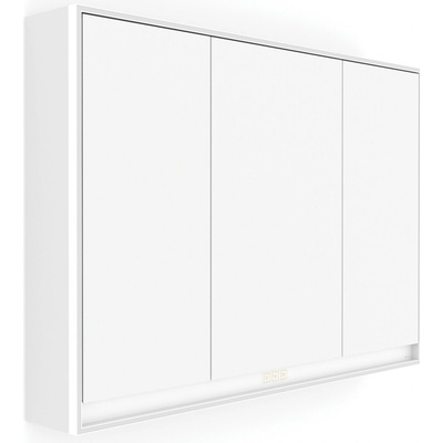 Nimco Zrcadlová skříňka s LED osvětlením po obvodu 100 cm - GAB 10004VX-05, bílá