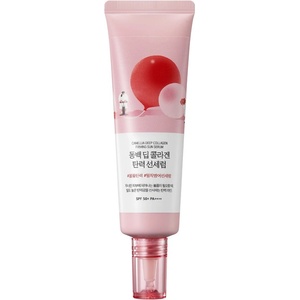 ROUND LAB Camellia Deep Collagen Firming Sun Serum SPF 50+ PA++++ - Стягащ Слънцезащитен Серум SPF50+ PA++++ 50ml