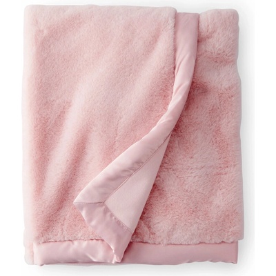 Carter's detská dvojvrstvová deka z umelej kožušiny Pink