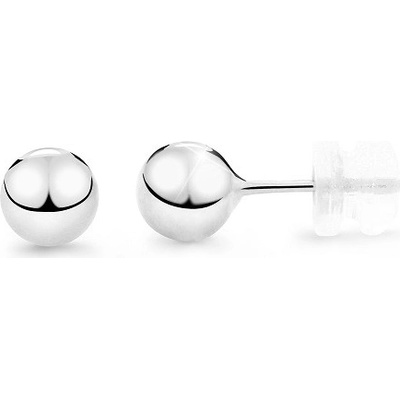 Zodiax dámské náušnice pecky kulaté 3395 bílé zlato