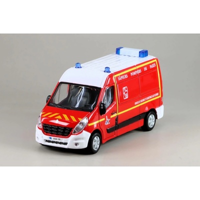Bburago Renault Master Sapeur Pompiers De Paris 1:50