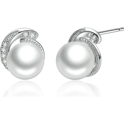 P&J Jewellery stříbrné náušnice perly elegance SE29