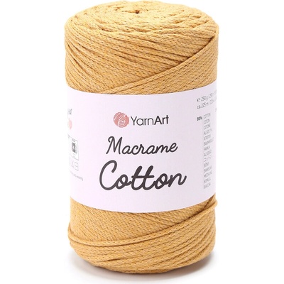 Yarn Art Macrame Cotton 796 hořčicová