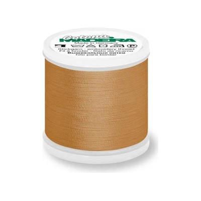 Quiltovací a vyšívací nit Madeira Cotona 30 (200m) barva 676 medium tawny tan