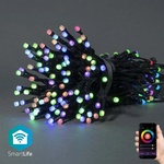 Nedis WIFILX01C84 - LED RGB външна гирлянда 84xLED/8 функции 13m IP65 Wi-Fi Tuya (NE0493)