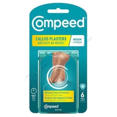 Compeed Náplasti na mozoly střední 6 ks