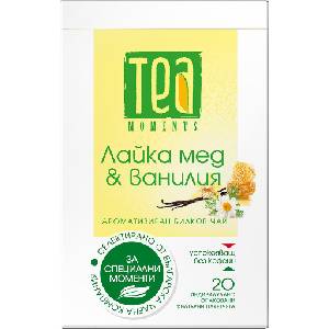 Tea moments ЧАЙ ЛАЙКА МЕД И ВАНИЛИЯ