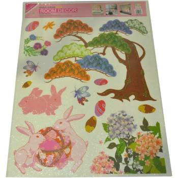 Стикери за декорация с брокат 50/70 pk