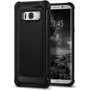 Spigen Rugged Armor Extra - термополиуретанов кейс с най-висока степен на защита за Galaxy S8 Plus (черен)