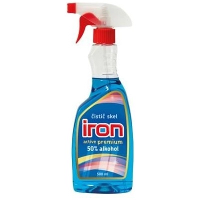 Iron active premium čistič na sklo 2 x 500 ml