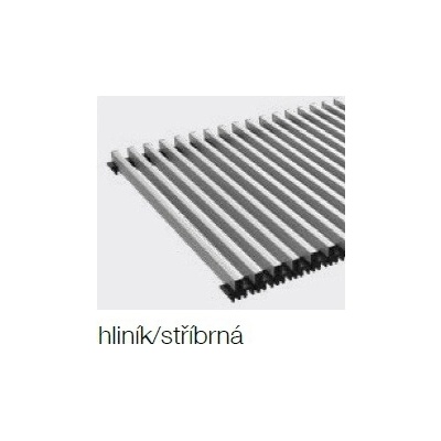 Korado Koraflex PM 40 x 120 cm hliník stříbrná – Sleviste.cz