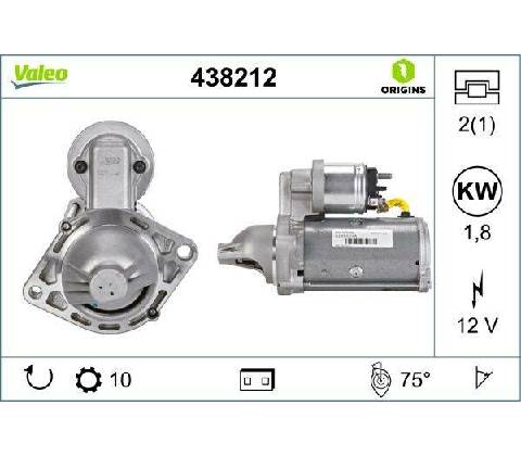 Startér VALEO 438212