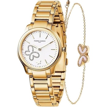 Pierre Cardin Дамски часовник Pierre Cardin Vivienne - CF. 0901. SE. G. 1SET (CF.0901.SE.G.1SET)