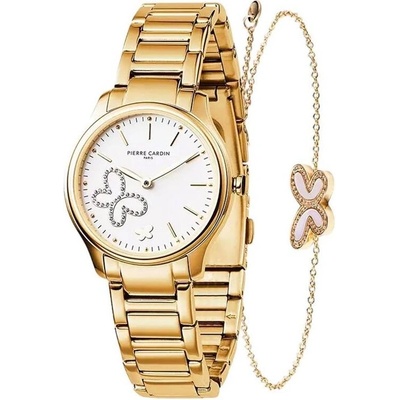 Pierre Cardin Дамски часовник Pierre Cardin Vivienne - CF. 0901. SE. G. 1SET (CF.0901.SE.G.1SET)