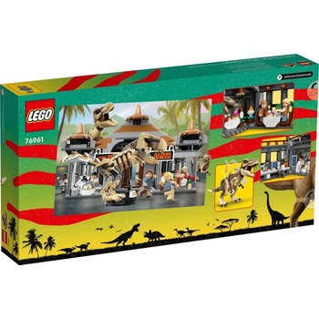 Image 1 of LEGO® Jurassic World - Visitor Center: T. rex & Raptor Attack (76961)