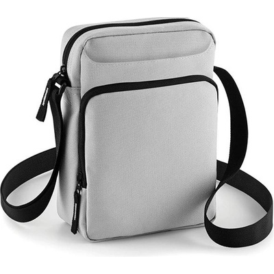 crossbody taška bagbase šedá