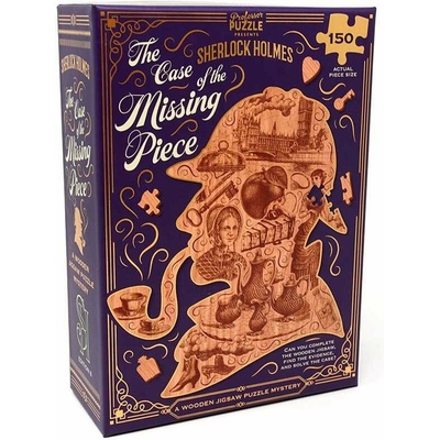PROFESSOR PUZZLE Puzzle hlavolam Sherlock Holmes: Případ chybějícího dílku