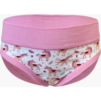 Gina dětské kalhotky klasické dívčí úzký bok šité s potiskem Disco XIX 20028P peprmint cukrová – Zbozi.Blesk.cz