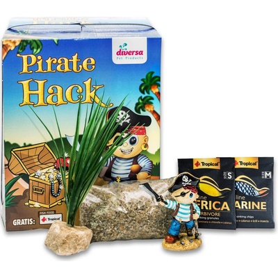 Diversa Pirát akvarijný set 10 l