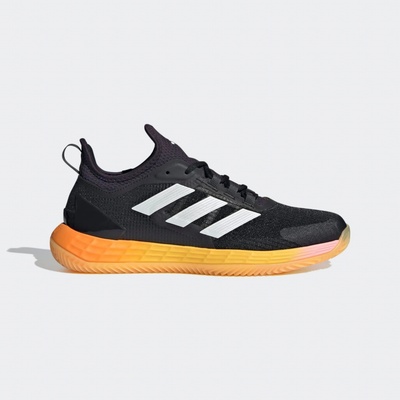 adidas Adizero Ubersonic 4.1 W Clay - black/orange/yellow – Zboží Dáma