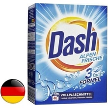 Dash Alpen Frische prášek na praní bílého prádla 40 PD 2,6 kg