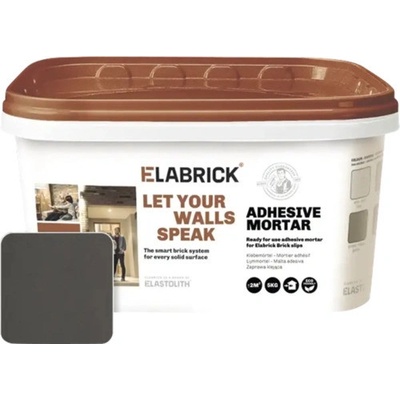 Elastolith spárovací tmel 5 kg antracit