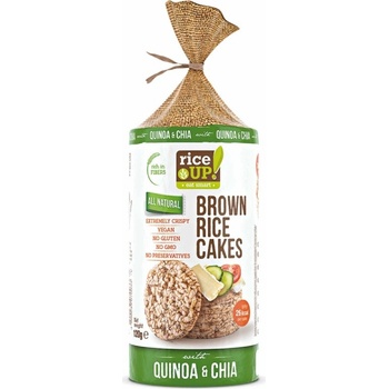 Rice Up Rýžové chlebíčky chia quinoa 120 g