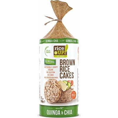 Rice Up Rýžové chlebíčky chia quinoa 120 g