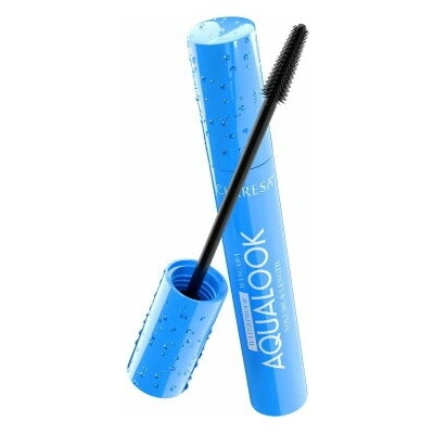 Claresa Aqualook Waterproof Mascara vodeodolná maskara pre objem a dĺžku Black 8 g