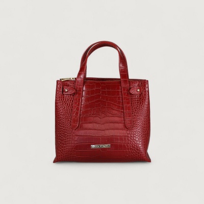 Anna Virgili DALIA SMALL CROCO Red AQWH DALS COC RED