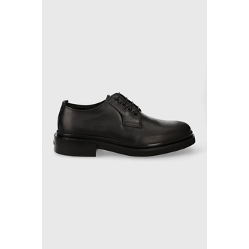 Calvin Klein Кожени половинки обувки Calvin Klein POSTMAN DERBY в черно HM0HM01356 (HM0HM01356)