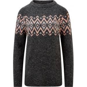 Sherpa Дамски вълнен пуловер Sherpa Women's Dumji Long Sweater Wool jumper - Charcoal - размер XXL (105-5902-0416)