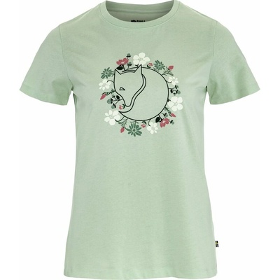 FJÄLLRÄVEN Fjällblomster Fox T shirt W Soft Jade