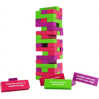 Play Wiv Me - еротична игра Jenga - 54 дървени блокчета