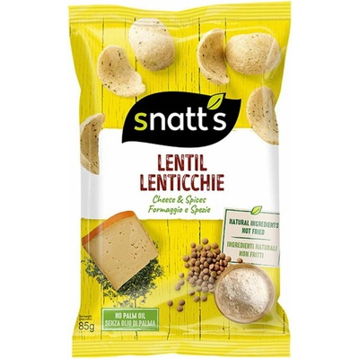 Snatt´s šošovicové chipsy so sysorom a bylinkami 85 g