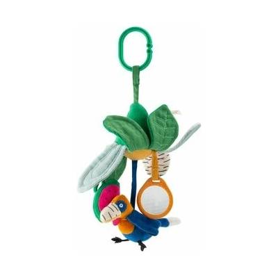 MOULIN ROTY Hanging Activity Flower kontrastná závesná hračka 0m+ 1 ks